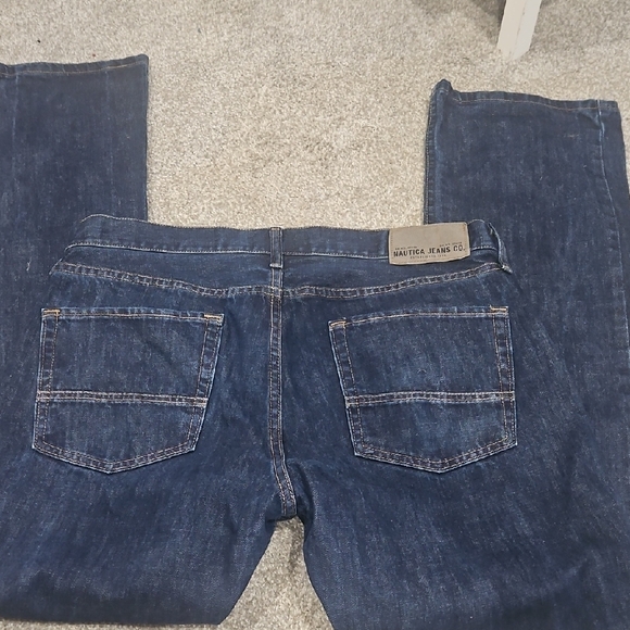 Nautica Men's Deep Blue Relaxed Jeans - Picture 5 of 6